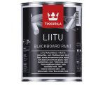 Liitu - Iskolatábla festék fekete , 1 liter