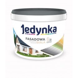 JEDYNKA Homlokzat Fehér + Bázis (Fasadowa) akril homlokzat festék 