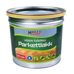 HARZO Parkettlakk vízbázisú selyemfényű, 2,5 lit